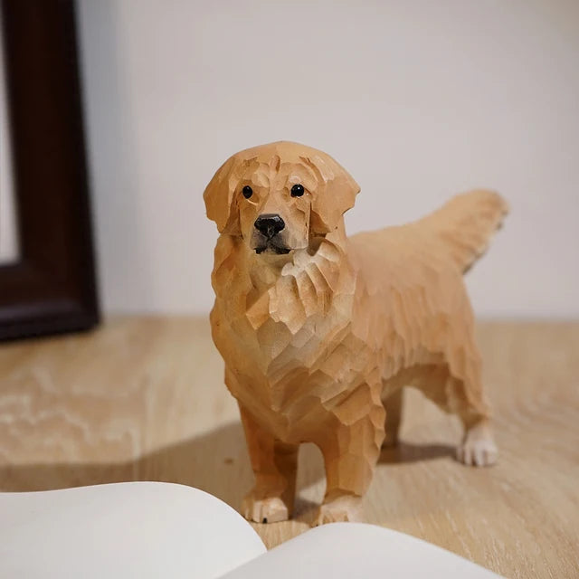 Golden Retriever Statue