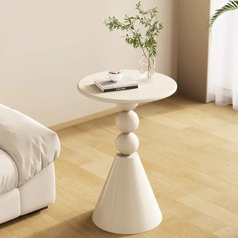 Nordic Cream Accent Table