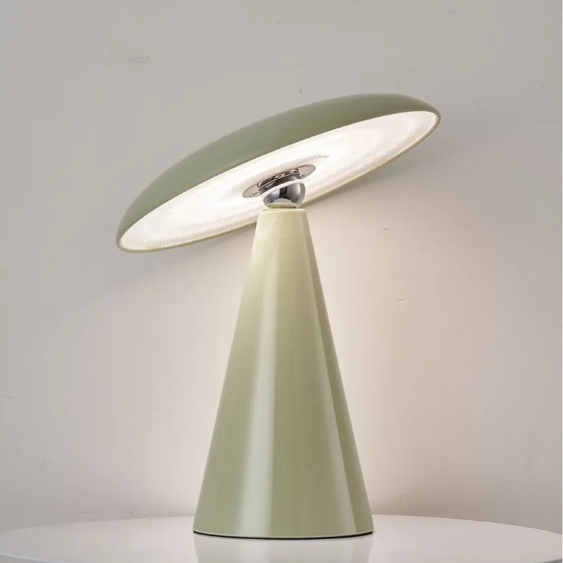 Green Cream Floor Lamp