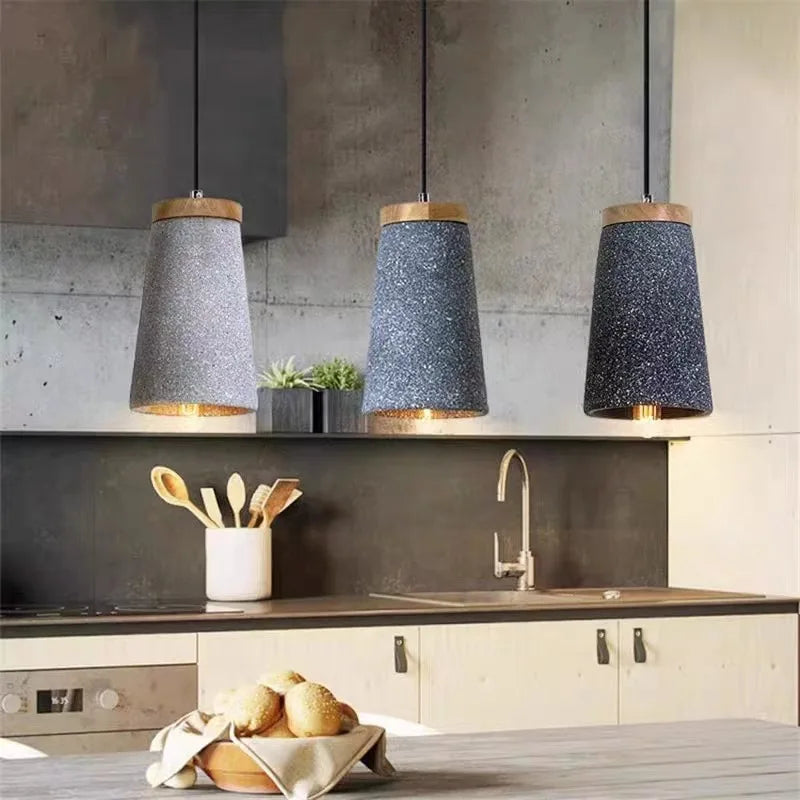 Industrial Cement Pendant