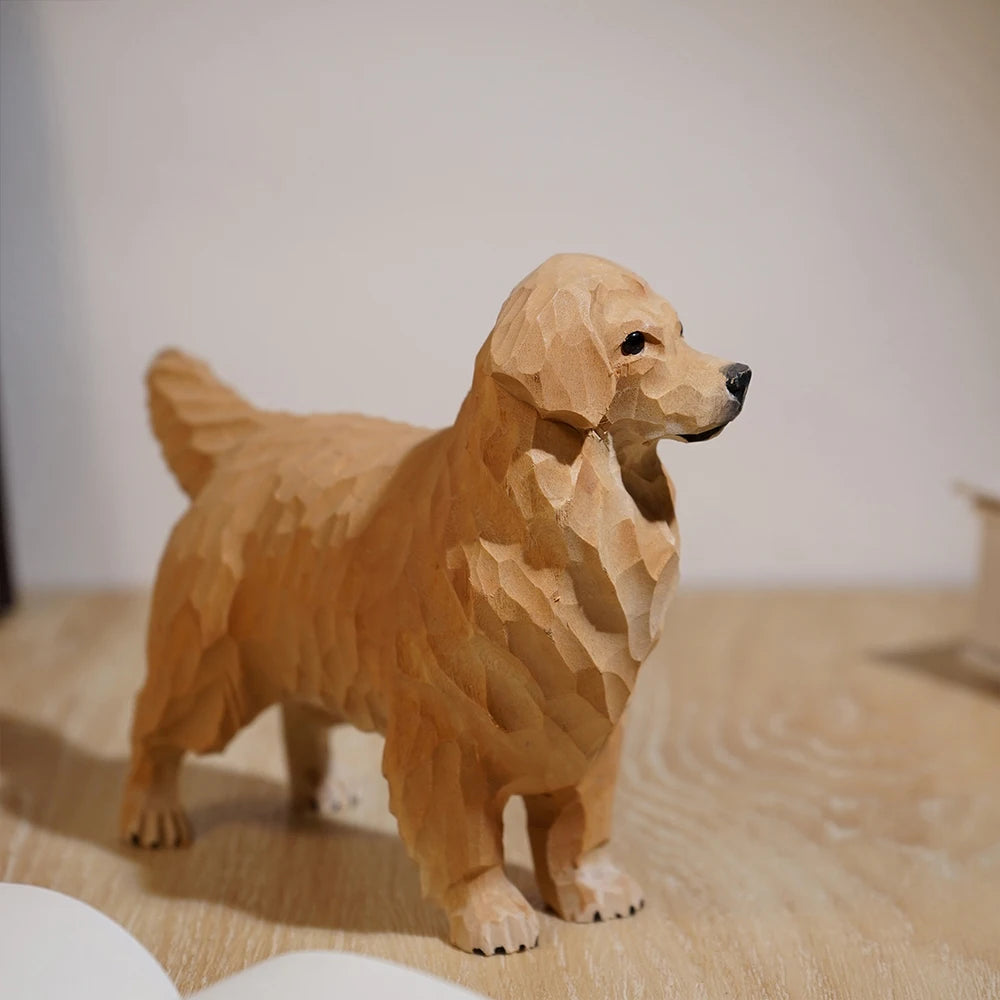 Golden Retriever Statue