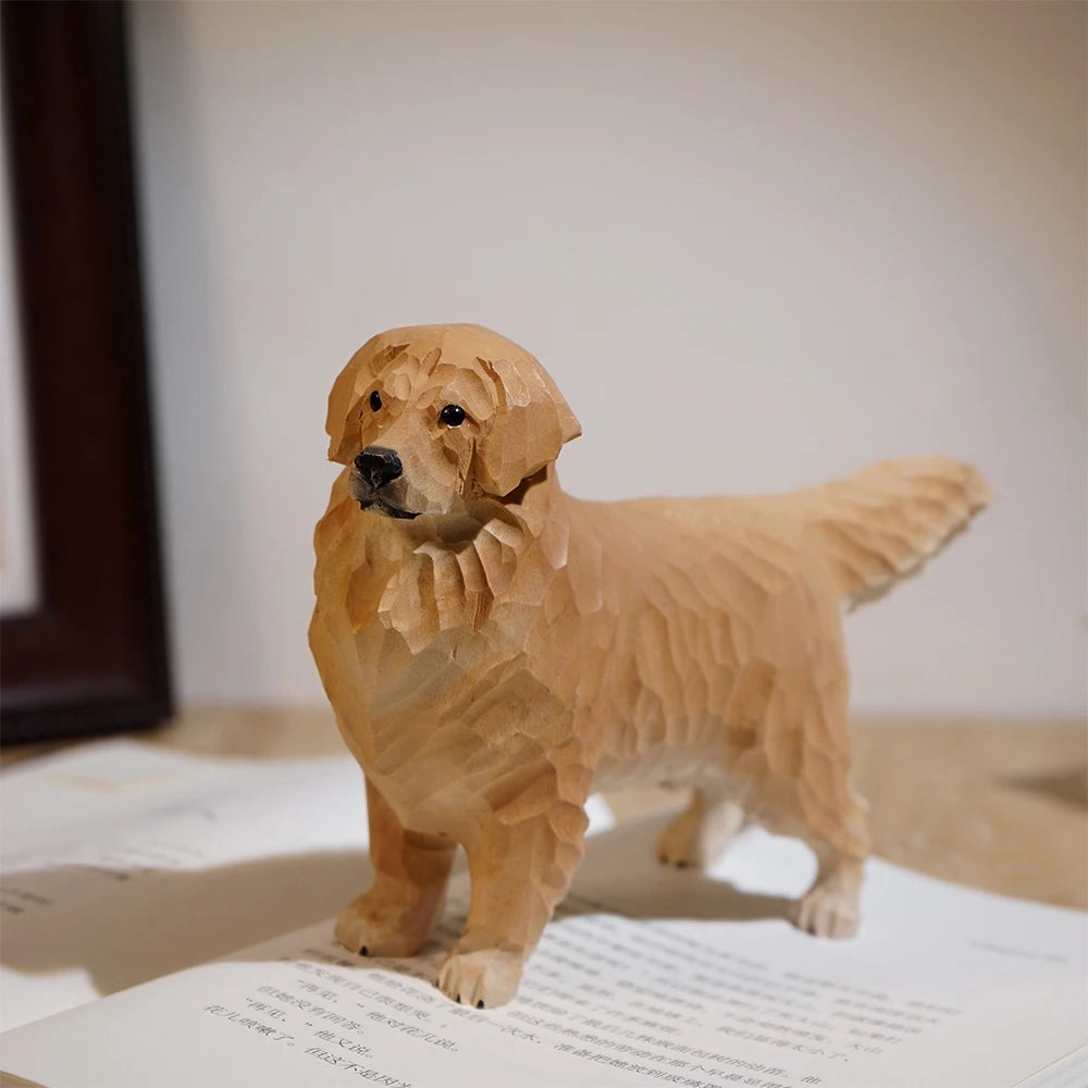 Golden Retriever Statue
