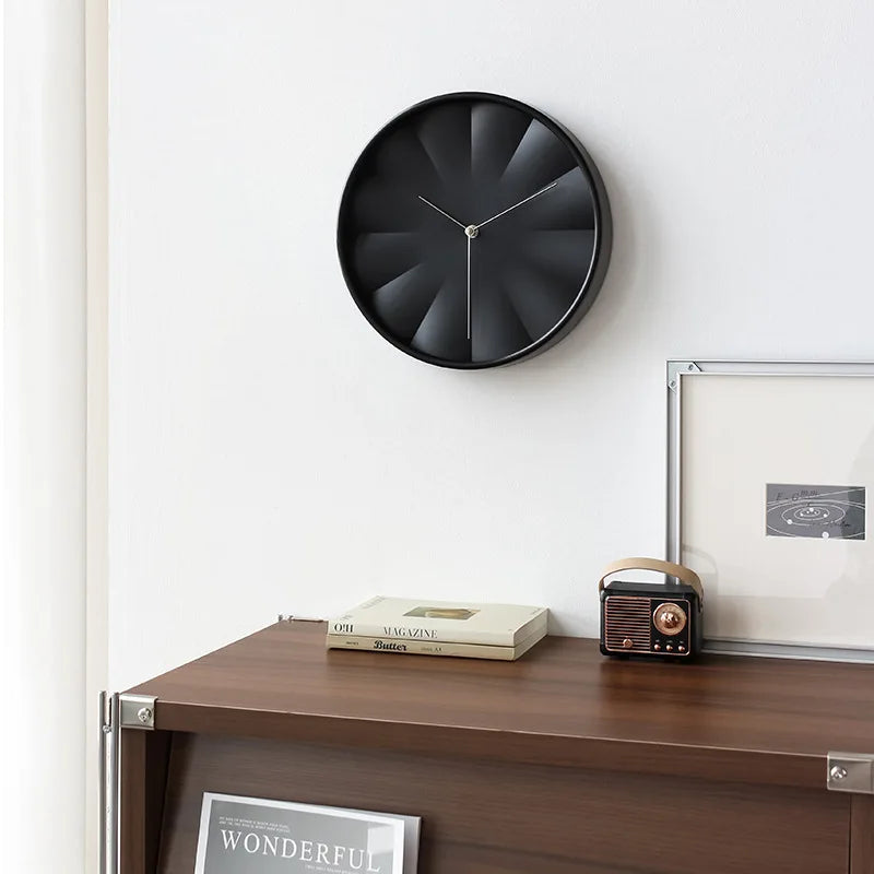 Black Glass Clock