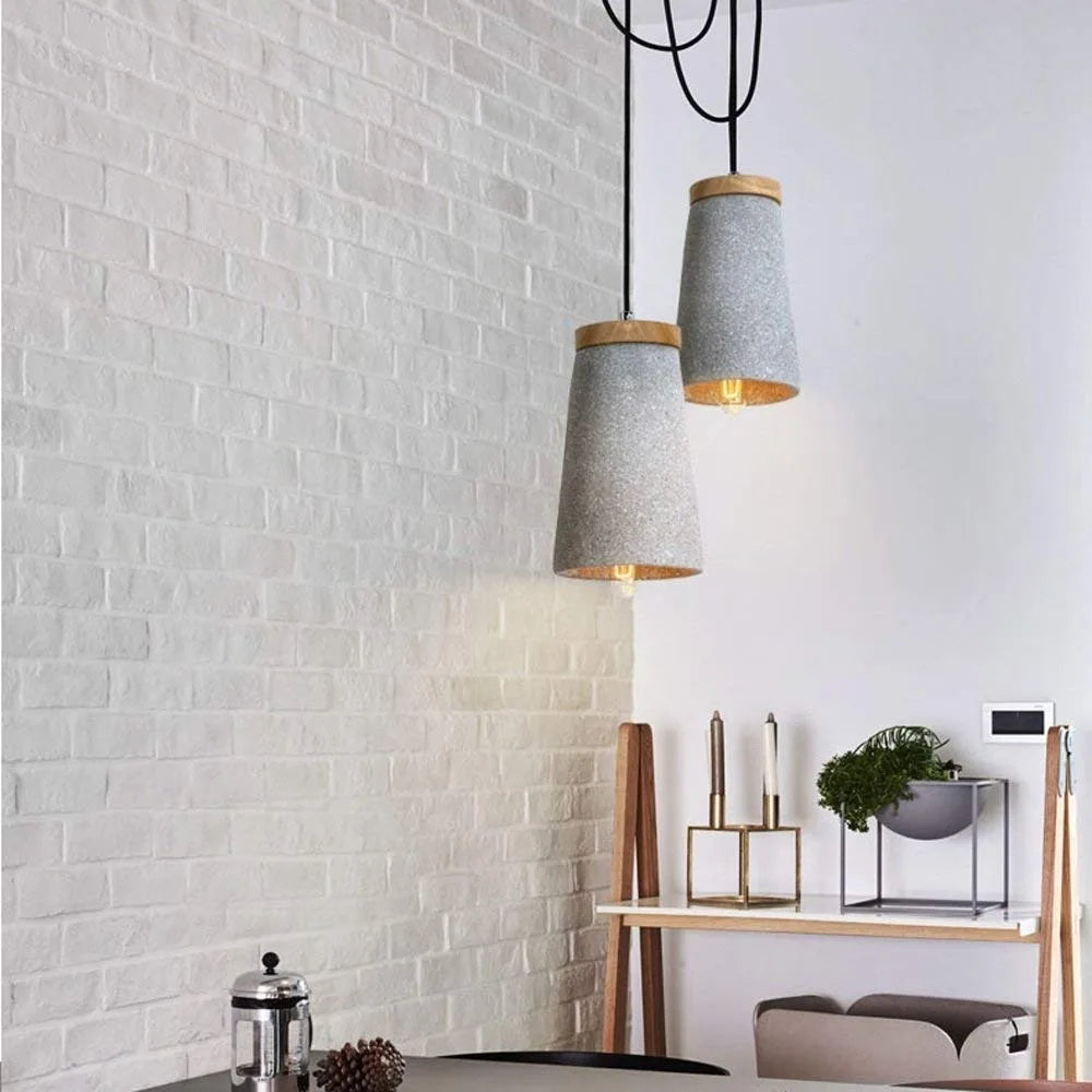 Industrial Cement Pendant
