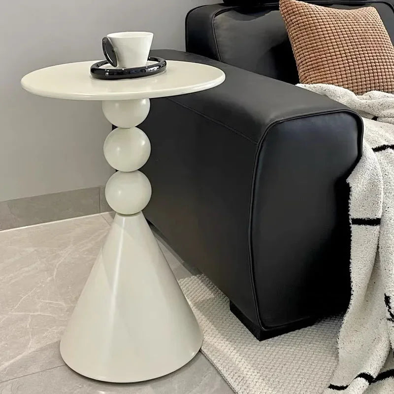 Nordic Cream Accent Table