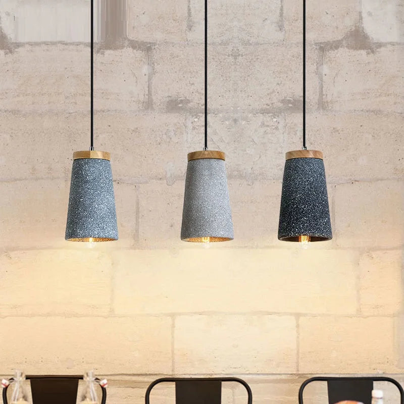 Industrial Cement Pendant