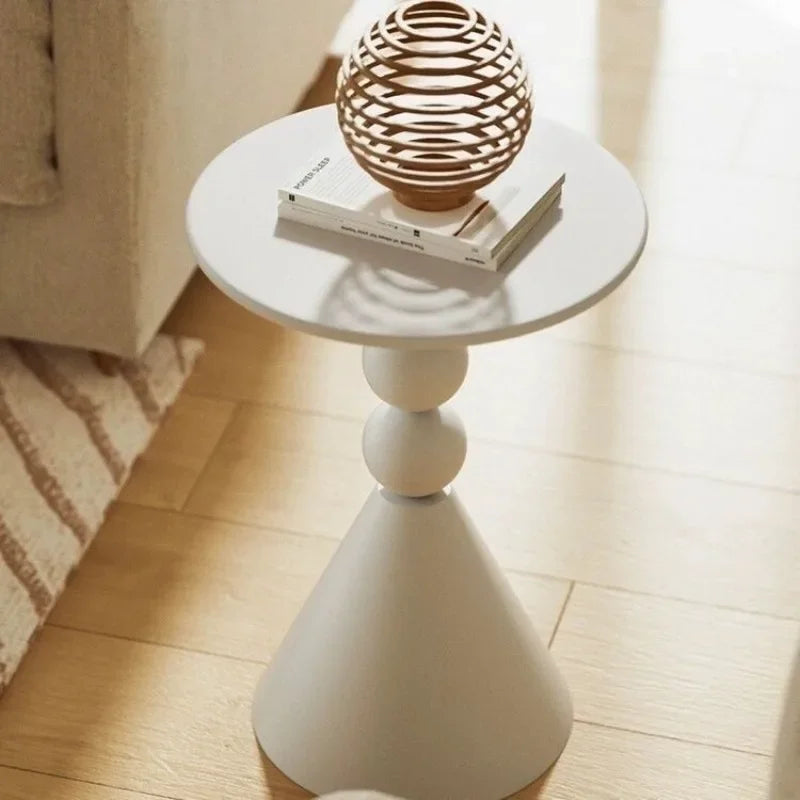 Nordic Cream Accent Table