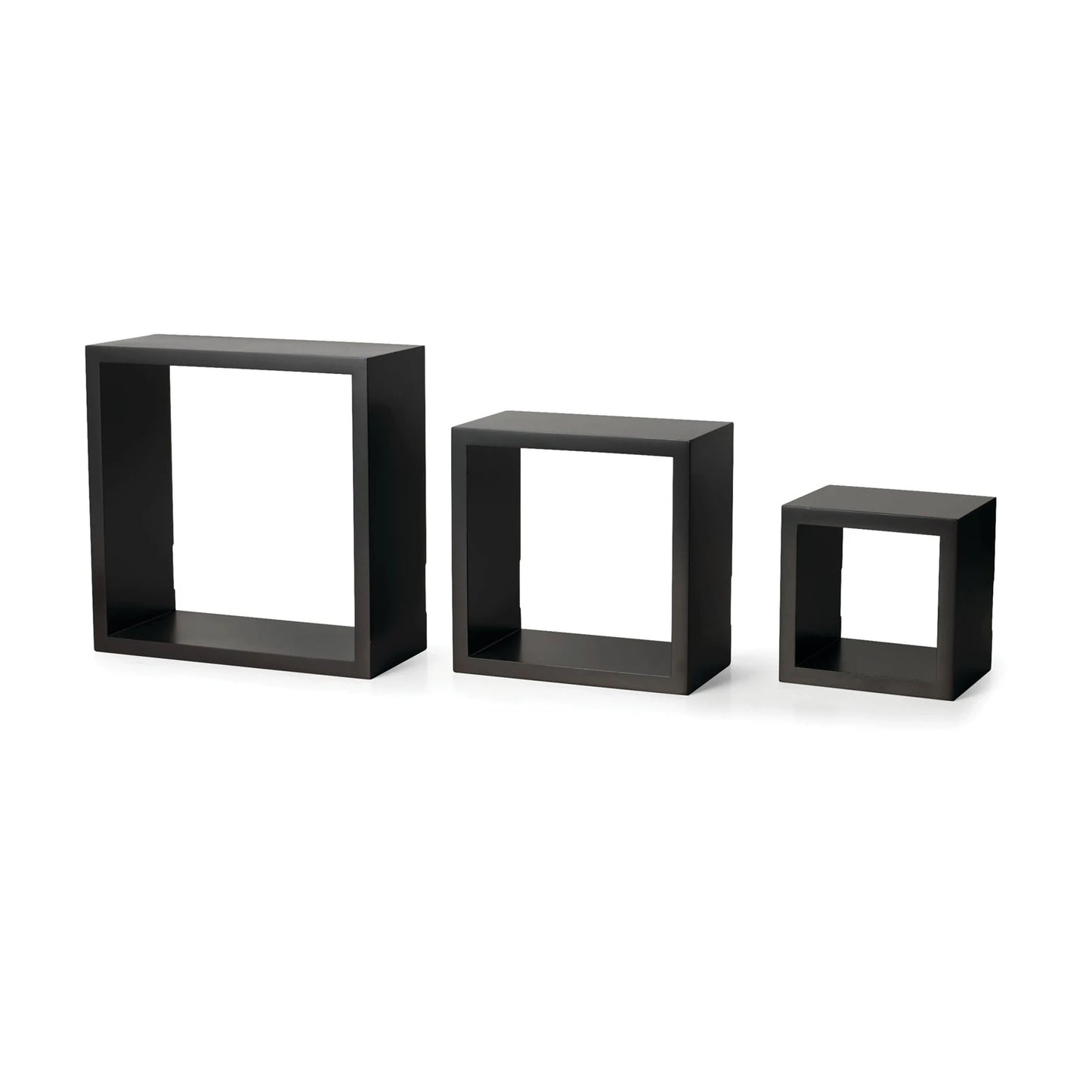 Black Square Shelves