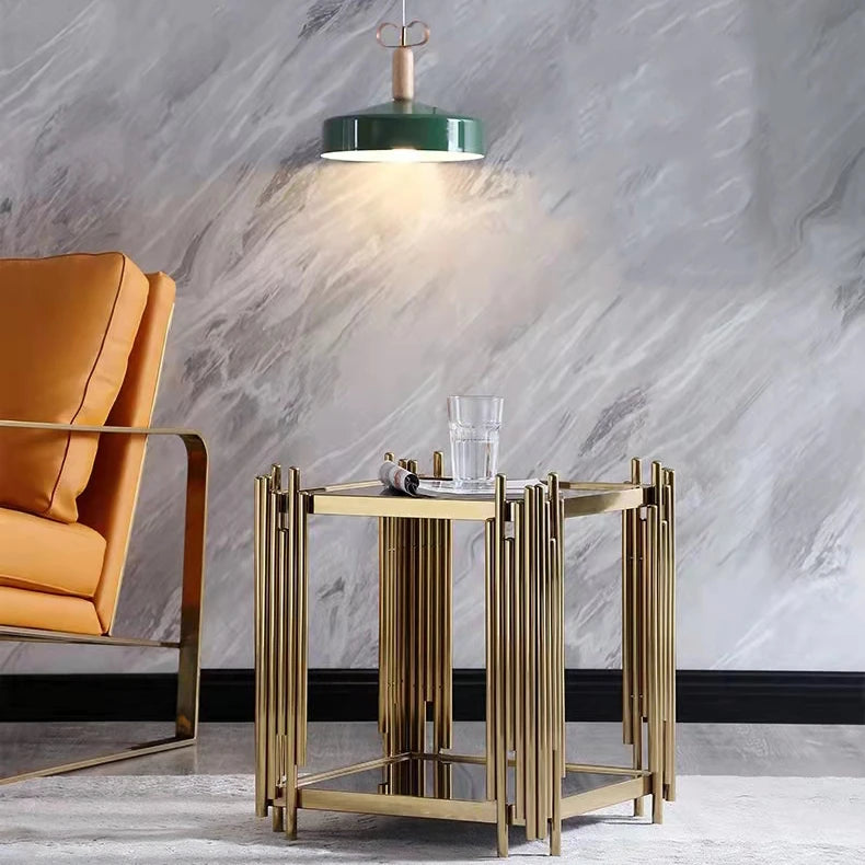 Golden Corner Table