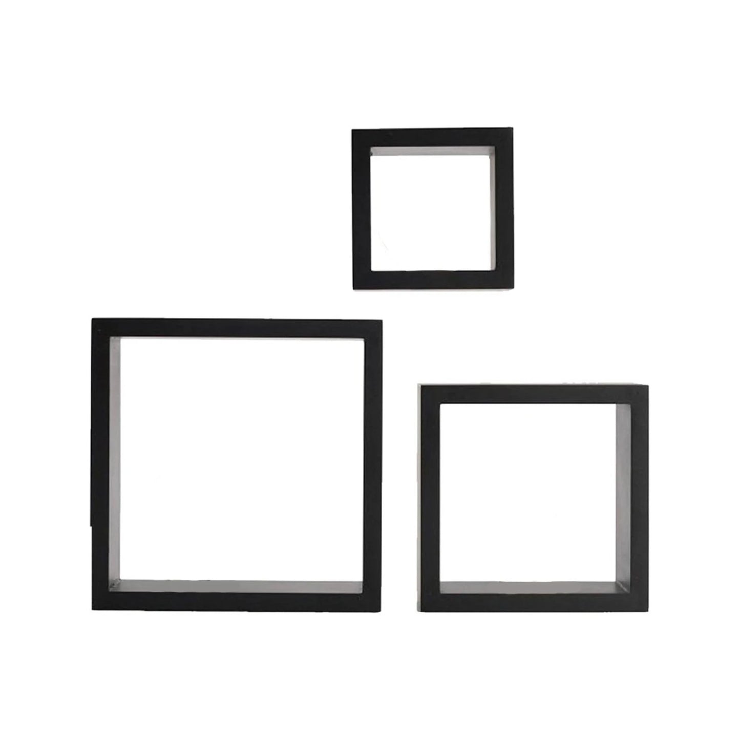 Black Square Shelves
