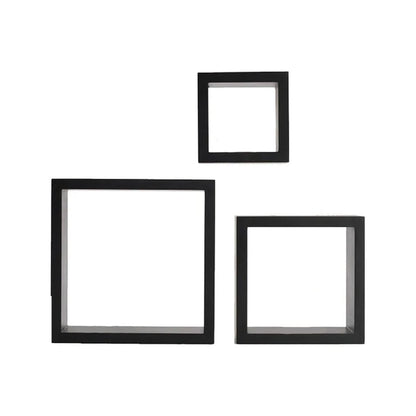 Black Square Shelves