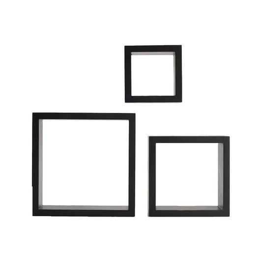 Black Square Shelves