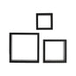 Black Square Shelves