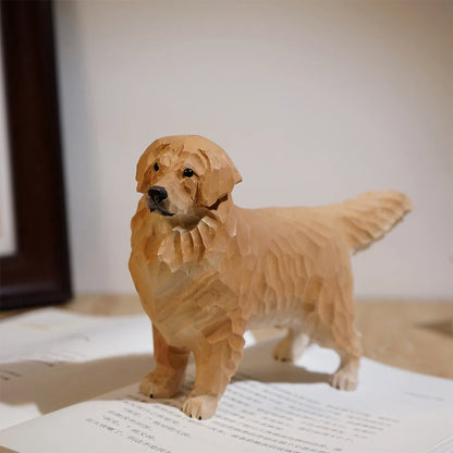 Golden Retriever Statue