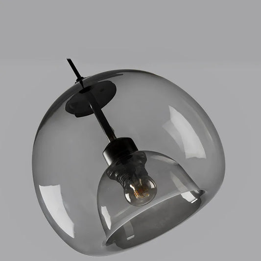 Smoky Gray Pendant Light