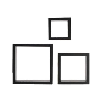 Black Square Shelves